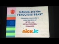 Nick Jr Maggie The Ferocious Beast Curriculum Board 2009