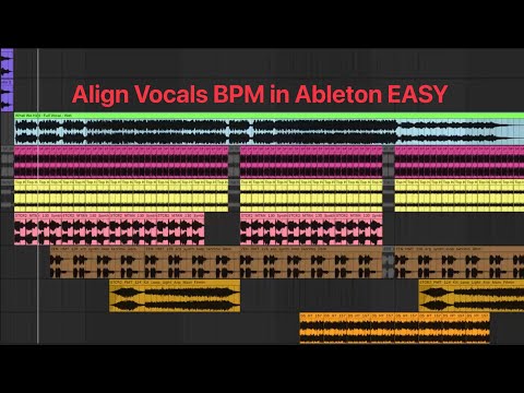 Align Vocals with BPM in Ableton EASY