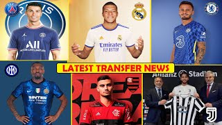 Download lagu LATEST CONFIRMED TRANSFERS & RUMOURS SUMMER 2021😱 I MBAPPE, CR7, THURAM,BATSHUAYI mp3