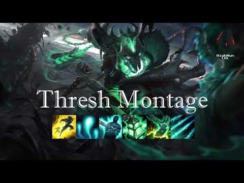LOL MONTAGE - Insane pro Thresh montage with 400 IQ hook and prediction
