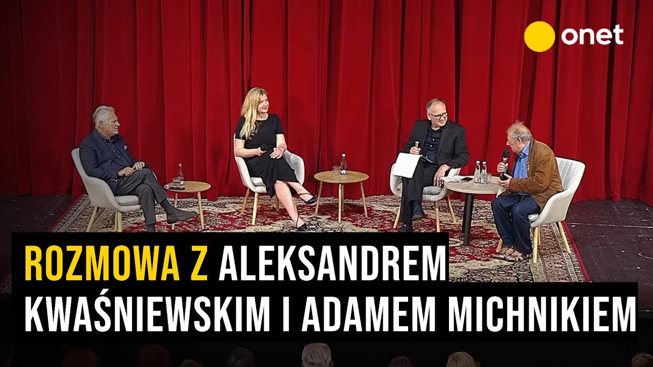 Festiwal "Fale Historii, Fale Wolności". Rozmowa z Aleksandrem Kwaśniewskim i Adamem Michnikiem