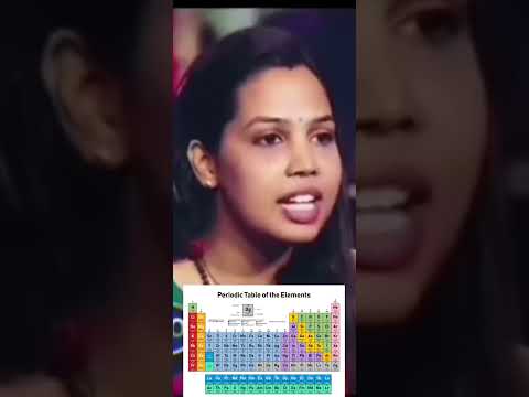 fastest periodic table reading in kbc