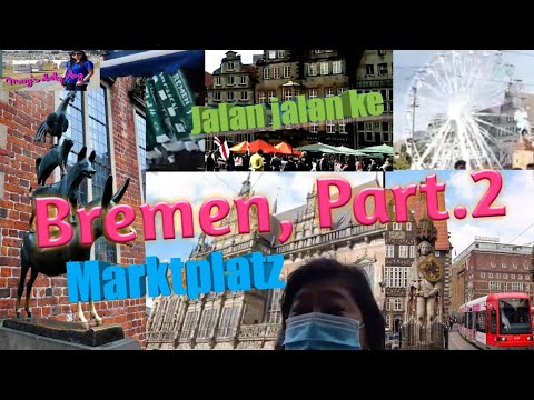 Bremen Part 2. Spending a day in Marktplatz Bremen, Germany.