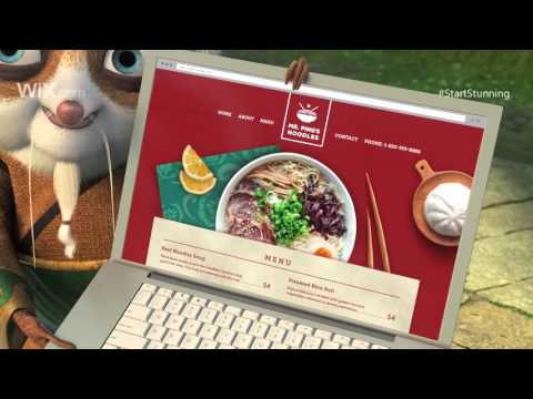 Wix com The Best Super Bowl 2016 Commercial  Ad Panda kung fu
