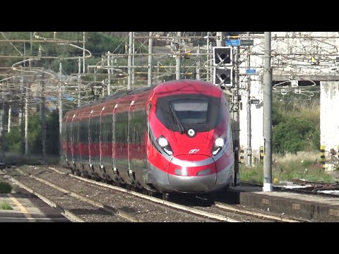 SVIO ETR 500 A ROMA PRENESTINA: TRENI AV DEVIATI + ALTRI TRENI SULLA LINEA ROMA-NAPOLI VIA FORMIA!
