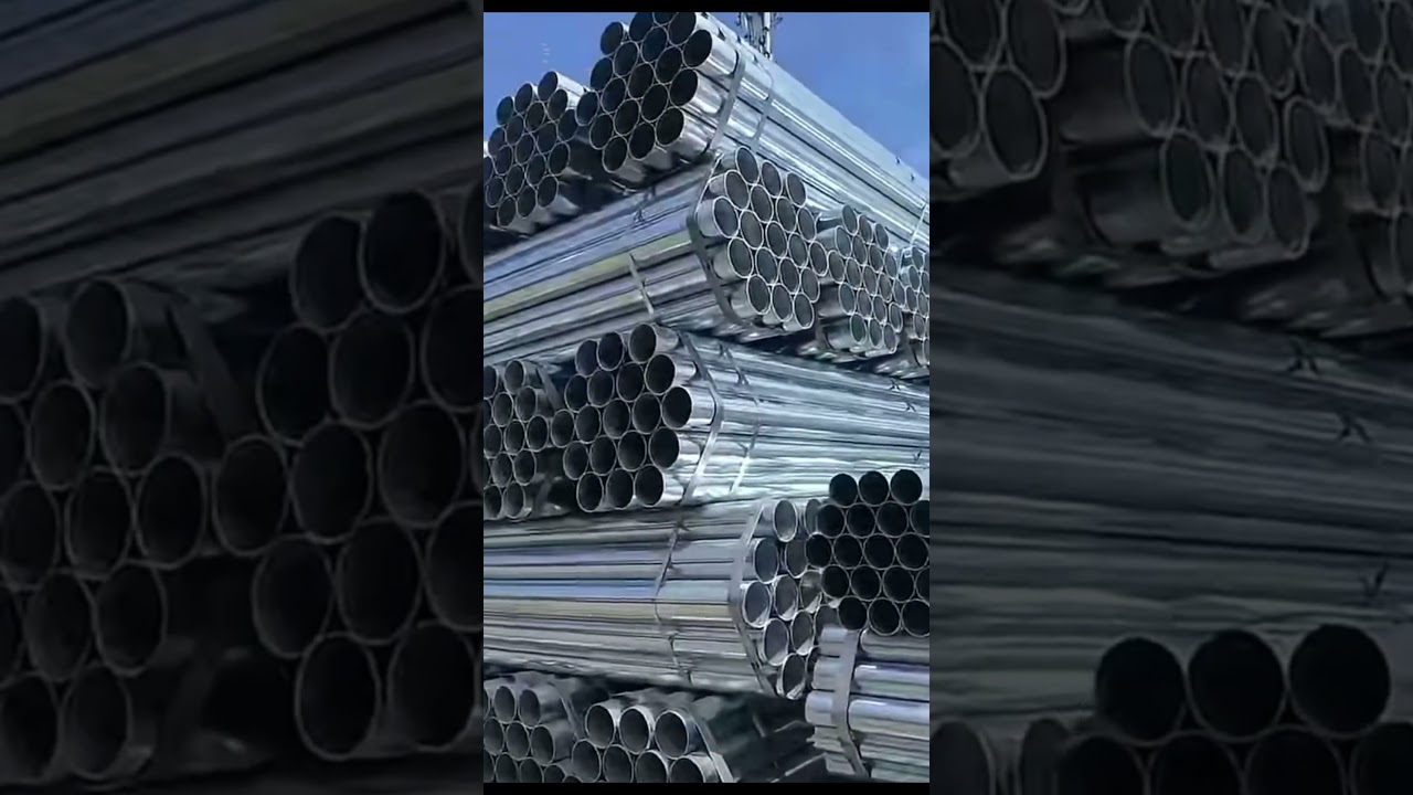 fer profilé tube métal acier video thumbnail