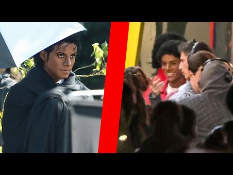 マイケル・ジャクソンの映画撮影時のジャファー・ジャクソンのMJルック写真10枚