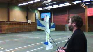 preview picture of video 'RC flying indoor Kungshamn, Sweden 091121'