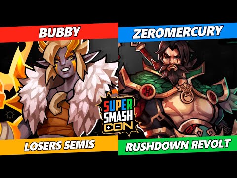 SSC 2022 Losers Semis - BUBBY (Urdah) Vs. ZeroMercury (Weishan) Rushdown Revolt Tournament