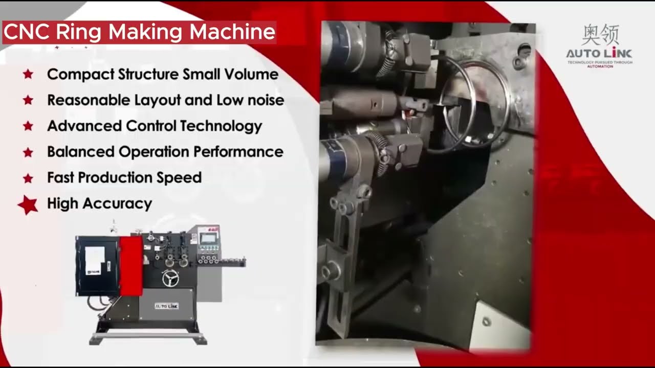 CNC Wire Ring Making Machine | Autolinkcnc