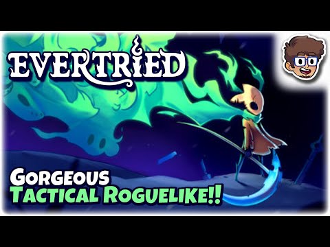 GORGEOUS FAST PACED TACTICAL ROGUELIKE!! | Let's Try: Evertried | Gameplay