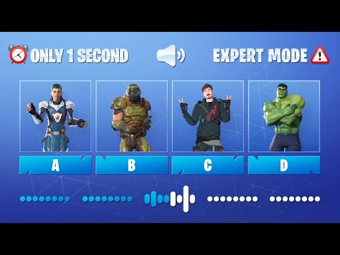 GUESS THE FORTNITE DANCE IN 1 SECOND | tusadivi