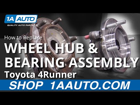How to Replace Wheel Hub & Bearing Assembly 03-09 Toyota 4Runner