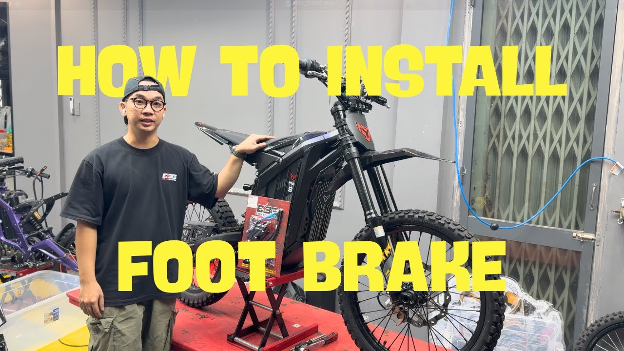 How to Install Arctic Leopard Foot Brake Kit