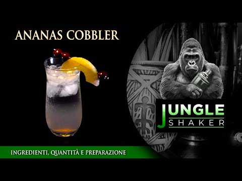 ANANAS COBBLER (Ricetta Cocktail anni '70 | 70s Cocktail Recipe)