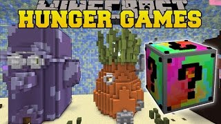 Minecraft: SPONGE BOB HUNGER GAMES - Lucky Block Mod - Modded Mini-Game
