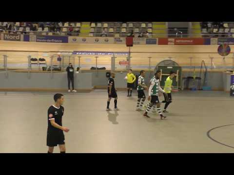 Chrisy Mayulu Litanda  0-1// Roubaix AFS  - Sporting Club Paris :: European Futsal ProCup