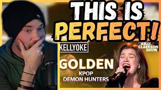 Kelly Clarkson Sings 'Golden' from Kpop Demon Hunters | Metal Vocalist Reacts