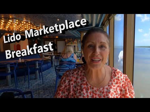 Luminosa Lido Marketplace Breakfast - Where is the Best Place for Breakfast on Carnival Luminosa?