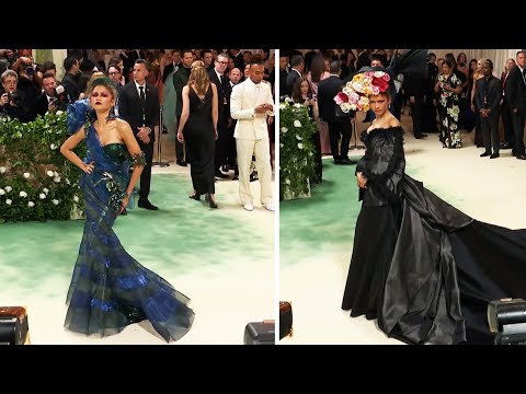 Zendaya Stuns With 2 Different Looks on Met Gala Red Carpet