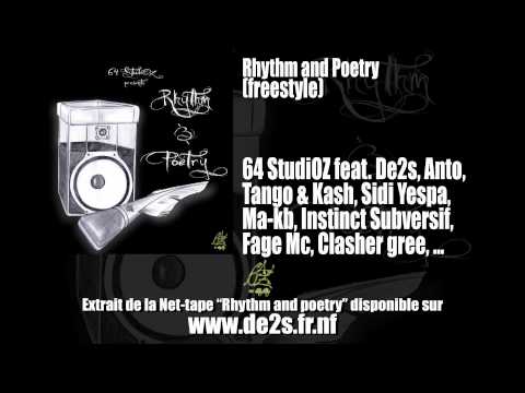 Rhythm & Poetry intro (freestyle) - 64 StudiOZ feat De2s, Tango & Kash Leone, Anto, ...