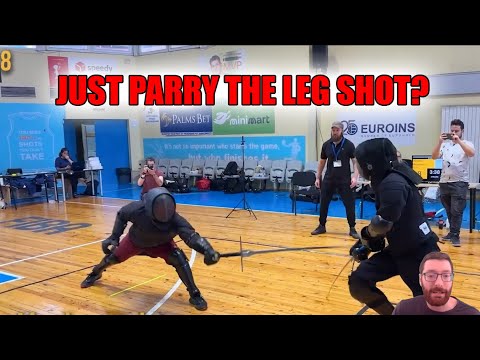 Parrying Leg Shots the new HEMA Meta? Sofia Longsword Open 2025 Finals