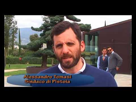 Alessandro Tomasi sindaco di Pistoia : grande impegno per la città.