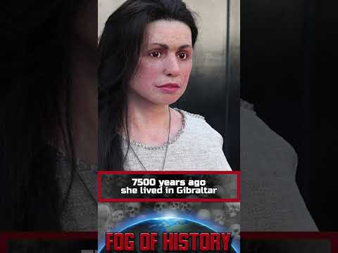 7500 years ago, this girl lived on the territory of modern Gibraltar. Calpeia | FOG OF HISTORY