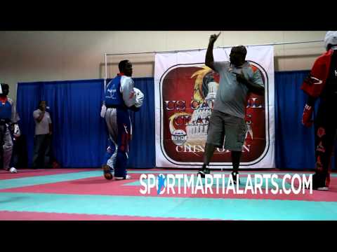 Troy Binns v Jessie Wray   Men's Team Sparring   2013 US Capitol Classics