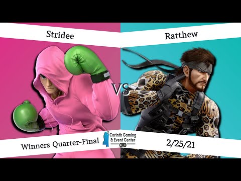 Winners Quarter-Final - Stridee (Little Mac) Vs. (Ratthew) (Snake) - CGAEC (2/25/21)