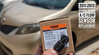 2011-2013 Toyota Sienna A/C flow sensor replacement