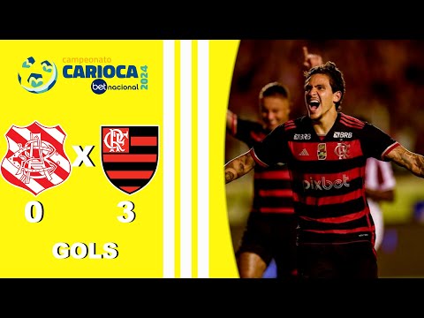 BANGU 0X3 FLAMENGO - CARIOCÃO 2024 - TAÇA GUANABARA - 8ª RODADA