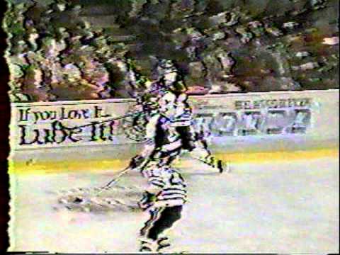 Portland Winterhawks Kamloops Blazers Brawl 93-94 Playoffs