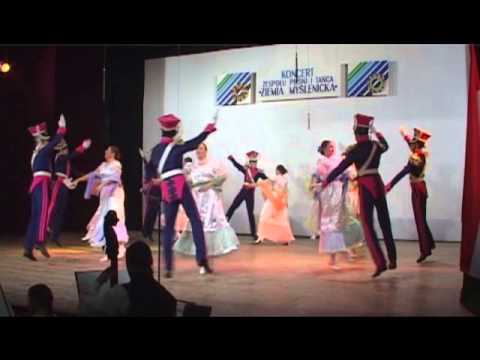 Reprezentacyjny Zespół Pieśni i Tańca "Ziemia Myślenicka" mazur z okresu Księstwa Warszawskiego