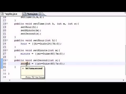 40 Java Programming Tutorial 40 Set And Get Methods