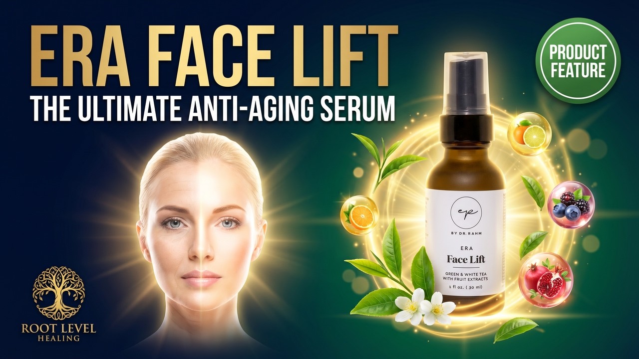 ERA Face Lift: Ultimate Anti-Aging Serum with Green & White Tea Video