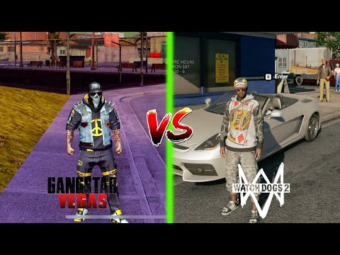 Gangstar: Vegas Vs Watch Dogs: 2 (Comparison) | Open World Games