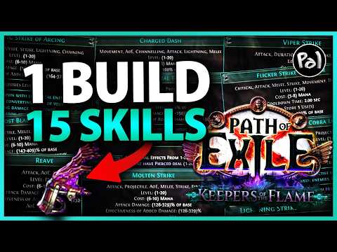 Trying 15 Skills for Accuracy/Intelligence Stacker so You Don't Have To | Path of Exile 3.27
