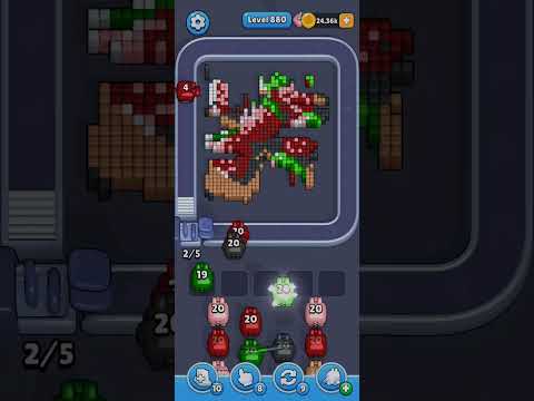 Pixel Flow Level 880 Walkthrough