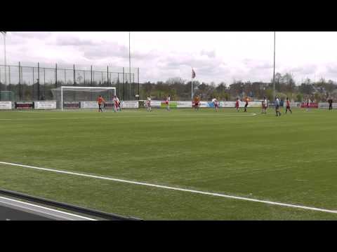 27 april 2013 VV De Meern A1 - IJsselmeervogels A1 com 4-2 Doelpunt Dion