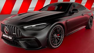 NEW 2024 Mercedes AMG CLE53 Coupe! The M4 Killer! Interior Exterior Review 4K