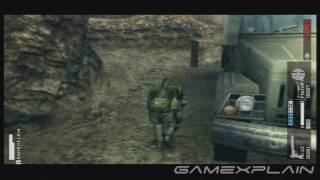 MGS: Peace Walker: Main Ops 09  - Crater Base Infiltration (Walkthrough)