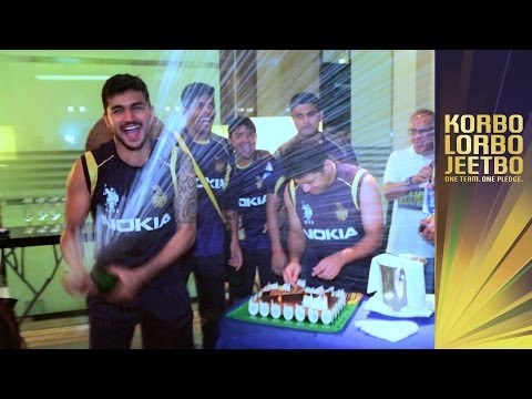 KKR WIN THE IPL7 2014 TOURNAMENT | Pop goes the champagne, it's KRR's biggest win yet!