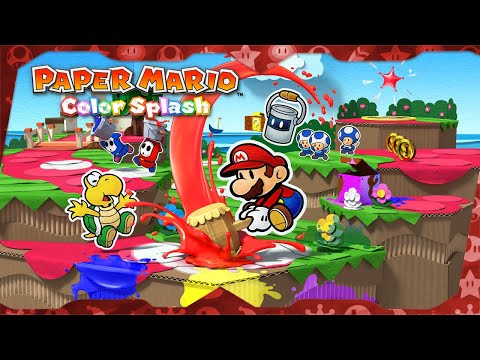 Paper Mario: Color Splash ᴴᴰ Full Playthrough