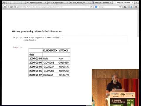 Interaktive Datenanalyse und Visualisierung mit Python, pandas & Co.