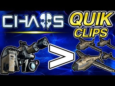 The SENTRY GUN is Better Than the SWARM "Black Ops 2" | Chaos Quik Clips