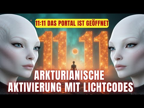 11:11 Portal is open - Powerful Arcturian activation with light codes
