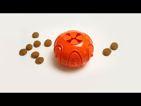 Іграшка для собак Barksi SMART мотиваційна М'яч 7 х 9 см оранжевий