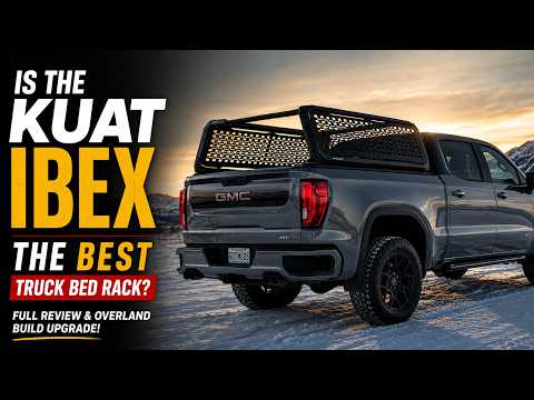 Is the KUAT IBEX the BEST Truck Bed Rack? | Full Review & Overland Build Upgrade!