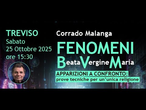 Corrado Malanga "Apparizioni a Confronto: Prove tecniche per un' unica religione"